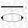AVANTECH AV049 Тормозные колодки Avantech