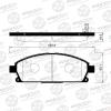AVANTECH AV1009 Тормозные колодки Avantech (противоскрипная пластина в компл.)