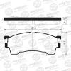 AVANTECH AV792 Колодки тормозные дисковые