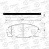 AVANTECH AV844 Колодки тормозные дисковые Avantech