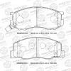 AVANTECH AV999 Колодки тормозные дисковые Avantech (противоскрипная пластина в компл.)