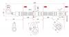SAT ST01464S10010 Шланг тормозной FR HONDA CR-V/ODYSSEY 95-02 RH