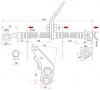 SAT ST01464SDAA01 Шланг тормозной FR HONDA ACCORD 02- RH
