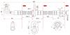 SAT ST01465S10010 Шланг тормозной FR HONDA CR-V/ODYSSEY 95-02 LH