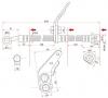 SAT ST01465SDAA01 Шланг тормозной FR HONDA ACCORD 02- LH