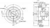 SAT ST1340874031 Шкив коленвала TOYOTA CAMRY GRACIA/CROWN/GAIA/MARK/NADIA/VISTA/ARDEO  3SFE/4SFE/5SFE 89-