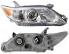 SAT ST-212-11K0CR Фара TOYOTA CAMRY 09-11 хром, с желтым поворотом