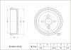 SAT ST-42431-12130 Барабан тормозной RR TOYOTA Corolla/Sprinter 2WD -95 AE10#/EE101