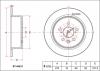 SAT ST-42431-20300 ST4243120300_диск тормозной задний/ Toyota Carina 2.0 92-94#