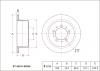 SAT ST-42431-60240 ST4243160240_диск тормозной задний/ Toyota Land Cruiser 100 4.2D 98-07