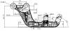 SAT ST4321242081 Кулак поворотный FR TOYOTA AURIS/BLADE/RUMION 4WD/MARK X/RAV4/ZELAS 05- LH