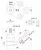SAT ST4333029425 Шаровая нижняя FR TOYOTA Caldina 02- AZT240  / Wish ANE11 03-