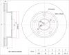 SAT ST-43512-22240 Диск тормозной FR TOYOTA Mark/Cresta 2.0 GX90/GX100 92-01