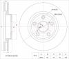 SAT ST4351233130 Диск тормозной передний TY Camry ##V40 06-, RAV-4 ACA3# 05-, Mark X 12# 05-, Blade 07-