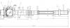 SAT ST4550339265 Рулевая тяга TOYOTA HILUX/SURF/4RUNNER/LAND CRUISER PRADO/LEXUS GX470 02-