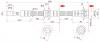 SAT ST462102F205 Шланг тормозной RR NISSAN PRIMERA/WAGON/BLUEBIRD 96- RH