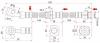 SAT ST462102J006 Шланг тормозной FR NISSAN BLUEBIRD/PRIMERAI/NFINITI G20 94-01 LH