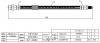 SAT ST4650A083 Шланг тормозной RR MMC ASX/LANCER X/OUTLANDER XL/GALANT FORTIS 07-