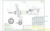 SAT ST4853049275 Стойка задняя TOYOTA HARRIER/KLUGER 2WD 03- RH