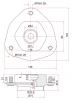 SAT ST4860932170 Опора стойки FR TOYOTA VISTA/VISTA ARDEO 98-