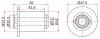 SAT ST4870442050 Сайлентблок нижнего рычага TOYOTA AURIS/AVENSIS/BLADE/RUMION/MARK X ZIO/RAV4 05-