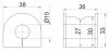 SAT ST4881560030 Втулка FR стабилизатора TOYOTA LAND CRUISER 70