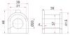 SAT ST4881821080 Втулка RR стабилизатора TOYOTA AVENSIS,CALDINA 03-