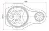 SAT ST-50842-S2H-990 Подушка двигателя FR LH HONDA HR-V 98-05