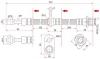 SAT ST5155065J00 Шланг тормозной FR SUZUKI ESCUDOGRAND VITARA 05- LH