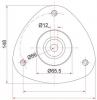 SAT ST51920S2H004 Опора передней стойки HONDA HR-V 98-05