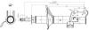 SAT ST543034H225 Стойка передняя NISSAN AD/PRESEA/PULSAR/SENTRA/SUNNY/WINGROAD 90-96 LH