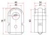 SAT ST546139Y002 Втулка FR стабилизатора NISSAN TEANA 31 03-08