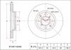 SAT ST5531162J00 Диск тормозной FR SZ Swift III ZC#/ZD#, M13A/M15A 05-