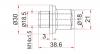 SAT ST9094201103 Гайка колесная TOYOTA LAND CRUISER 100/200/LEXUS LX470/LX570 SEQUOIA/TUNDRA 99-