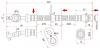 SAT ST9094702623 Шланг тормозной FR TOYOTA CAMRY/VISTA 90-94 RH