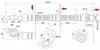 SAT ST9094702878 Шланг тормозной RR TOYOTA CAMRY/GRACIA/MARK2 QUALIS/WINDOM/LEXUS ES300 96-01 LH