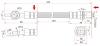 SAT ST9094702972 Шланг тормозной FR TOYOTA ARISTO/CROWN/MAJESTA/SOARER/LEXUS GS300/400/430/SC430 97-05 LH=RH