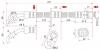 SAT ST9094702C55 Шланг тормозной FR TOYOTA RAV4 00-05 LH
