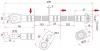 SAT ST9094702F58 Шланг тормозной FR TOYOTA CAMRY/LEXUS ES240/350 06- RH