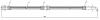 SAT STB25D43980 Шланг тормозной FR MAZDA FAMILIA/323/PREMACY 98-05 LH=RH