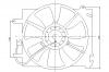 SAT ST-DW10-201-0 Диффузор радиатора
