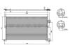 SAT ST-FD29-394-0 Радиатор кондиционера