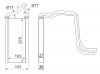 SAT STLX453950 Радиатор отопителя TOYOTA STLX453950