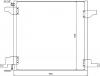 SAT STMB05394A0 Радиатор кондиционера MERCEDES M-CLASS W163 2.33.24.3 98-04