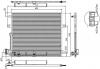 SAT ST-MB16-394-0 Радиатор кондиционера MERCEDES M-CLASS W164 05-