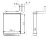 SAT ST-MB83-395-A0 Радиатор отопителя салона MITSUBISHI CANTER FE5##/FB5##/FE6##/FB6##/FG##/ 94-99 RHD