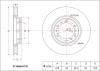 SAT ST-MB895730 Диск тормозной FR MITSUBISHI Delica Space Gear/L400 PD/PE/PF 94-06