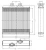 SAT STMD103950 Радиатор отопителя салона MERCEDES C-CLASS W 204 07-CLS-CLASS W 218 10-E-CLASS W 207 09-E-CLASS W