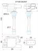 SAT STMD362907 Катушка свечи MMC 4G6# AirTrek/Outl CU2/4W SpWag N1#/2#/5#/6#/8#, 4G9# Lancer CS5/6 Pajero IO H6#/7#
