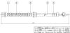 SAT STMR129882 Шланг тормозной FR MMC COLT/LANCER/LIBERO/MIRAGE 94-03 LH=RH